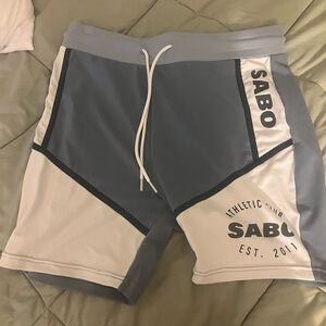 Sabo Skirt Blue and White Women's Shorts